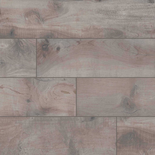 Country River Stone 8 In. X 48 In. Glazed Porcelain Floor And Wall Tile, 4PK